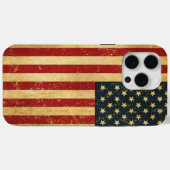 Verenigde Staten Grunge Flag Case-Mate iPhone Case (Achterkant (horizontaal))