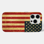 Verenigde Staten Grunge Flag Case-Mate iPhone Case (Achterkant (horizontaal))
