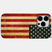 Verenigde Staten  Grunge Flag Case-Mate iPhone Case (Achterkant (horizontaal))