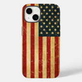 Verenigde Staten  Grunge Flag Case-Mate iPhone Case (Achterkant)