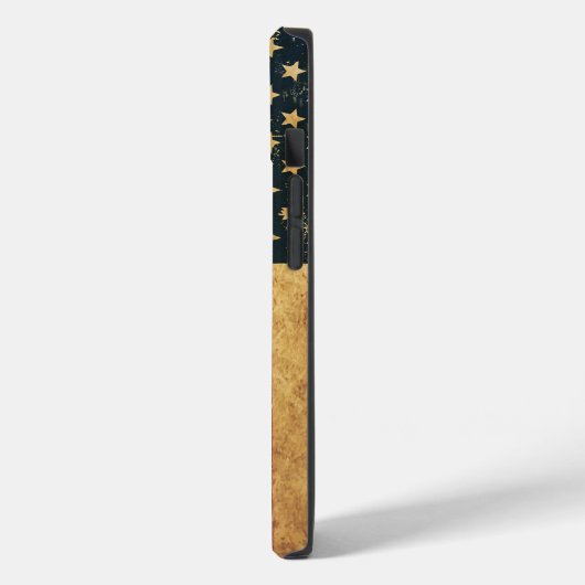 Verenigde Staten  Grunge Flag Case-Mate iPhone Case (Achterkant / Links)