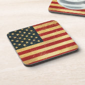 Verenigde Staten  Grunge Flag Onderzetter (Linkerzijde)