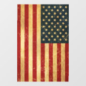 Verenigde Staten  Grunge Flag Raamsticker (Vel)