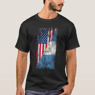 Verenigde Staten Guatemala Vlaggen Verenigde State T-shirt