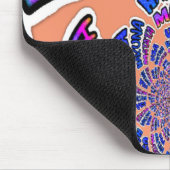 Verenigde Staten: Hakuna Matata Blue tekst grafisc Muismat (Hoek)