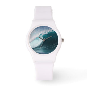 Verenigde Staten, Hawaii, Oahu, Grote golven Horloge