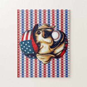 , Verenigde Staten honkbal Labrador Legpuzzel