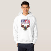 Verenigde Staten Hoodie (Voorkant volledig)
