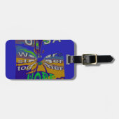 Verenigde Staten Hoop samen sterker Bagagelabel (Voorkant horizontaal)