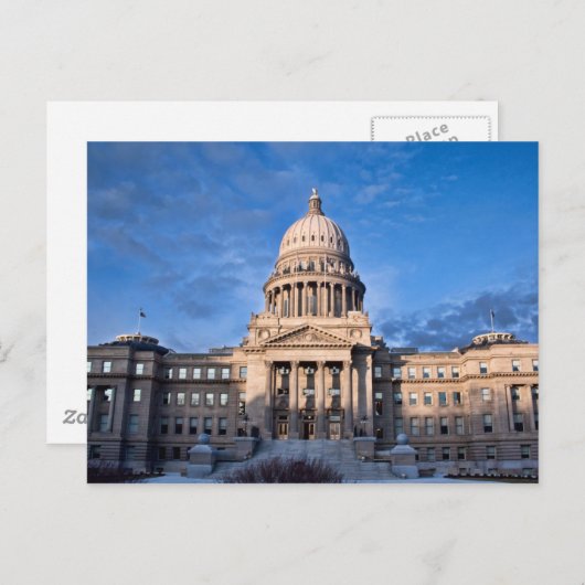 Verenigde Staten - Idaho - Boise - State Capitol Briefkaart (Voorkant / Achterkant)