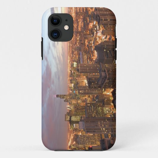 Verenigde Staten, Illinois, Chicago: Avond Uitzich Case-Mate iPhone Case (Achterkant)