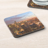 Verenigde Staten, Illinois, Chicago: Avond Uitzich Onderzetter (Linkerzijde)