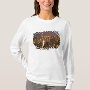 Verenigde Staten, Illinois, Chicago: Avond Uitzich T-shirt