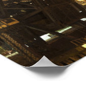 Verenigde Staten, Illinois, Chicago, Chicago River Poster (Hoek)