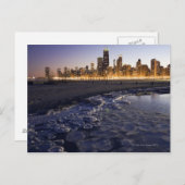 Verenigde Staten, Illinois, Chicago, City skyline  Briefkaart (Voorkant / Achterkant)