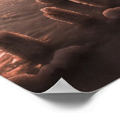 Verenigde Staten, Illinois, Chicago, City skyline  Poster (Hoek)