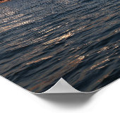 Verenigde Staten, Illinois, Chicago, City skyline  Poster (Hoek)