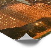 Verenigde Staten, Illinois, Chicago: City Skyline  Poster (Hoek)