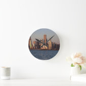 Verenigde Staten, Illinois, Chicago, City skyline Ronde Klok (Huis)