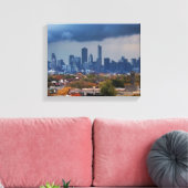 Verenigde Staten, Illinois, Chicago, cityscape Canvas Afdruk (Insitu (Woonkamer))