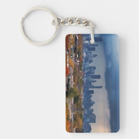 Verenigde Staten, Illinois, Chicago, cityscape Sleutelhanger (Voorkant)