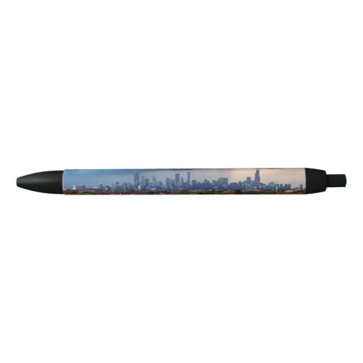 Verenigde Staten, Illinois, Chicago, cityscape Zwarte Inkt Pen (Voorkant)
