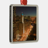 Verenigde Staten, Illinois, Chicago: De regel: Geb Metalen Ornament (Rechts)