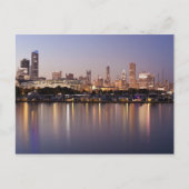 Verenigde Staten, Illinois, Chicago skyline bij sc Briefkaart (Voorkant)
