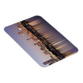 Verenigde Staten, Illinois, Chicago skyline bij sc Magneet (Rechterzijde)