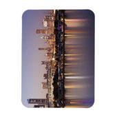 Verenigde Staten, Illinois, Chicago skyline bij sc Magneet (Verticaal)