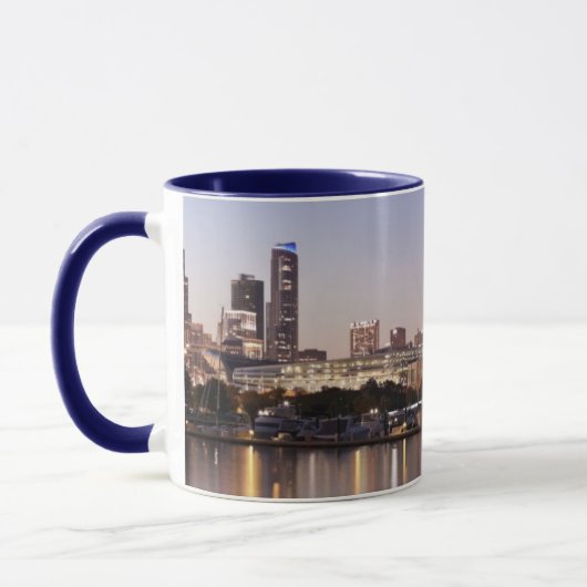 Verenigde Staten, Illinois, Chicago skyline bij sc Mok (Links)