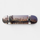 Verenigde Staten, Illinois, Chicago skyline bij sc Skateboard (Horizontaal)