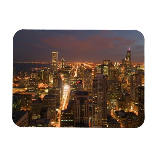 Verenigde Staten, Illinois, Chicago: Uitzicht van Magneet (Horizontaal)