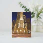Verenigde Staten, Illinois, Chicago, Watertoren ve Briefkaart (Staand voorkant)