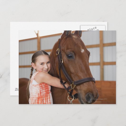 Verenigde Staten, Illinois, Metamora, portret van  Briefkaart (Voorkant / Achterkant)