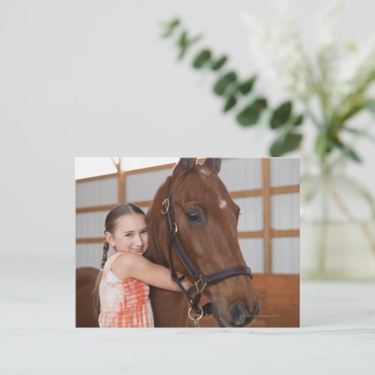 Verenigde Staten, Illinois, Metamora, portret van Briefkaart (Staand voorkant)