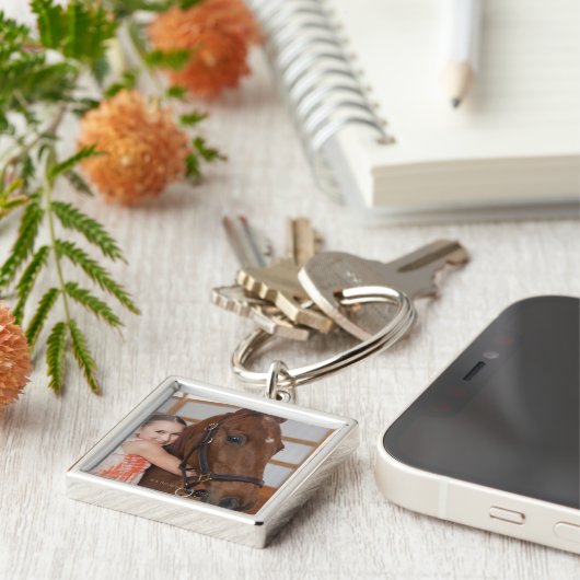 Verenigde Staten, Illinois, Metamora, portret van  Sleutelhanger (Zijkant)