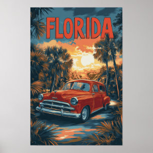 Verenigde Staten  illustratie reizen Poster