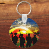 Verenigde Staten in Honor Sleutelhanger (Voorkant)