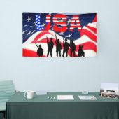 Verenigde Staten in Honor Spandoek (Beurs)