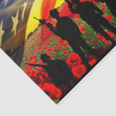 Verenigde Staten in Honor Tissuepapier (Detail)