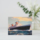 Verenigde Staten in Zee Briefkaart (Staand voorkant)