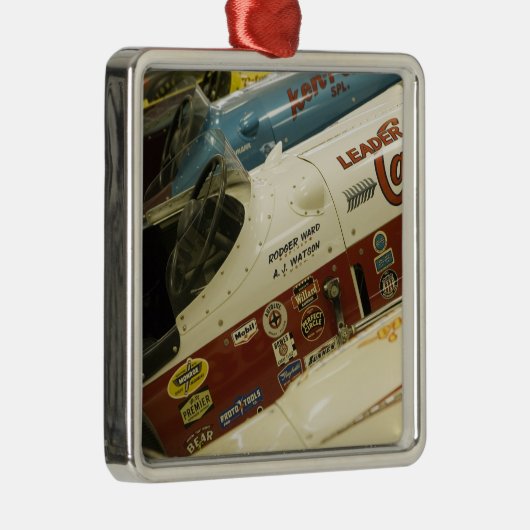 Verenigde Staten, Indiana, Indianapolis: Indianapo Metalen Ornament (Rechts)