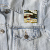 Verenigde Staten, Indiana, Indianapolis: Indianapo Vierkante Button 5,1 Cm (In situ)