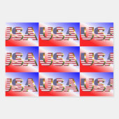 Verenigde Staten Inpakpapier Vel (Voorkant 3)