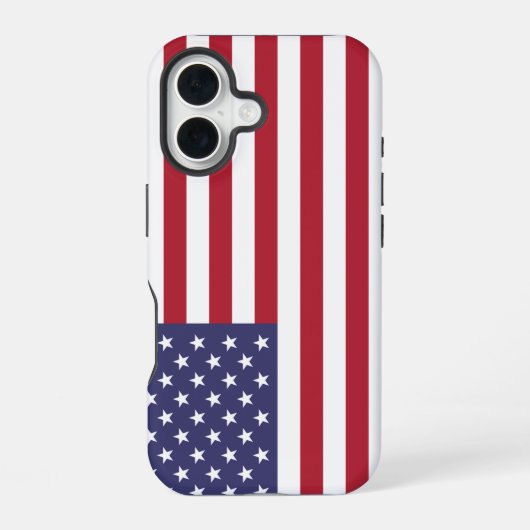 Verenigde Staten iPhone 16 Hoesje (Achterkant)