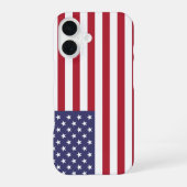 Verenigde Staten iPhone 16 Hoesje (Achterkant)