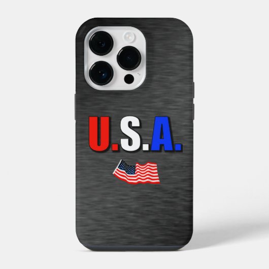 Verenigde Staten iPhone Hoesje (Achterkant)