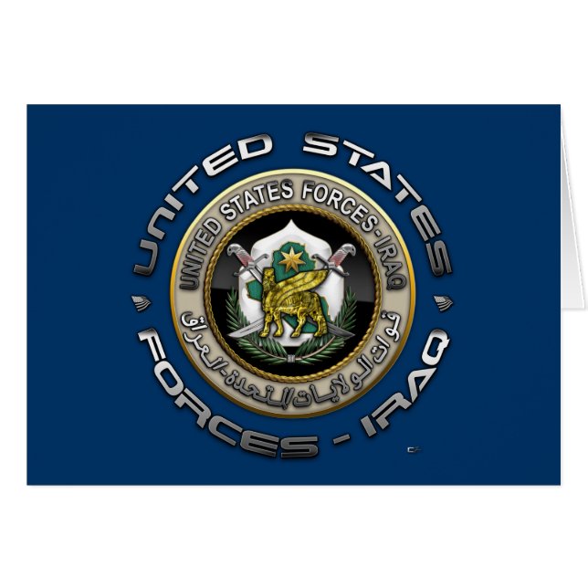 Verenigde Staten - Irak (Voorkant Horizontaal)