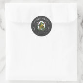 Verenigde Staten - Irak Ronde Sticker (Tas)